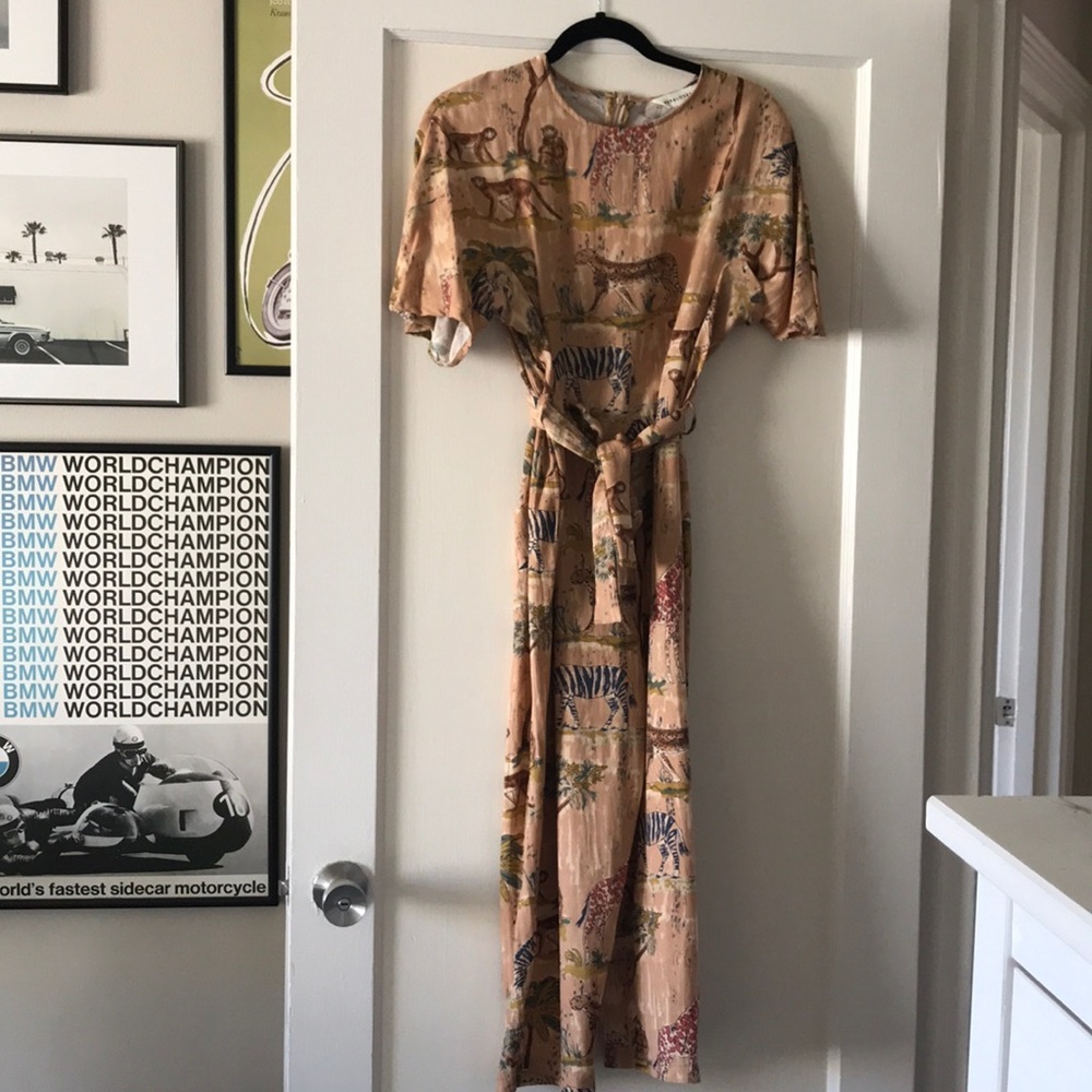Safari wide leg pant jumpsuit size Small